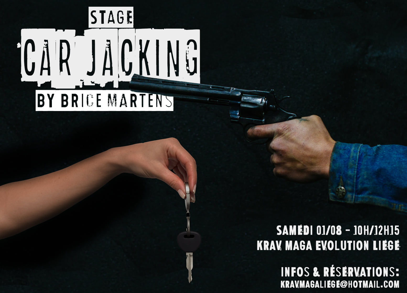 Stage krav maga car jacking