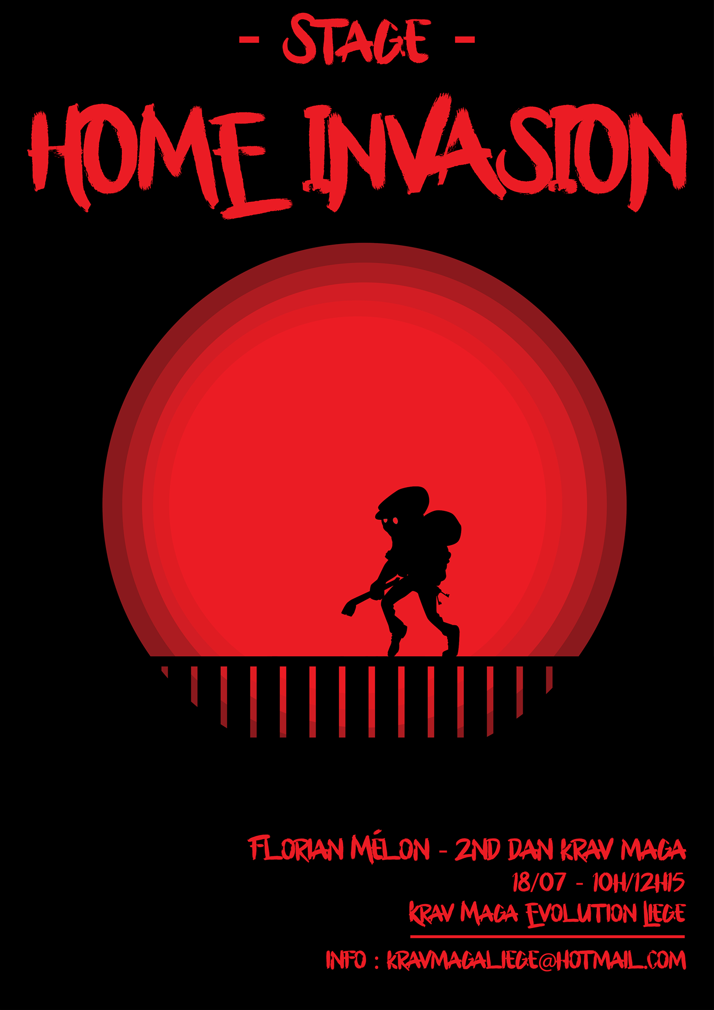 Stage krav maga home invasion