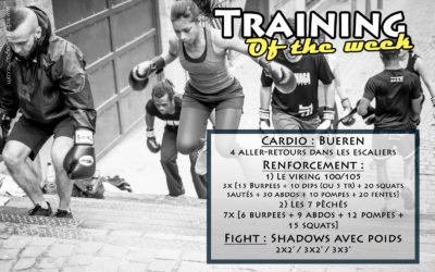 (LOCKDOWN) Training of the week 5